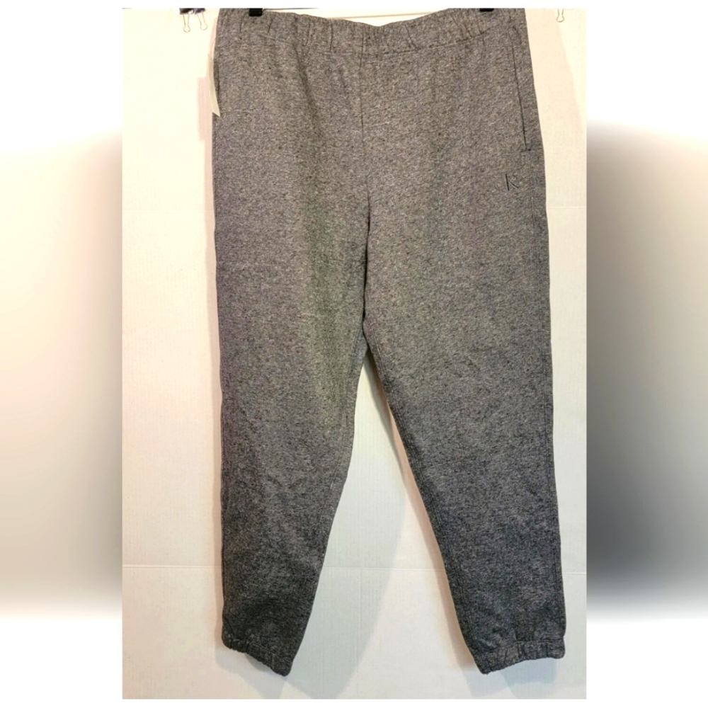 Nwt Calvin Klein Ladies Logo Jogger Size L Grey Heather